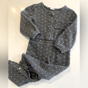 Polka dot gap playsuit